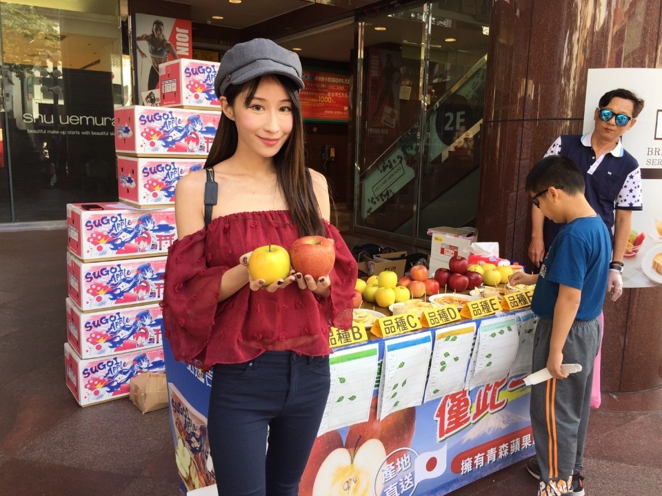 看好台灣市場 日本青森將引進「千雪蘋果」。圖/弘運吉食公司提供