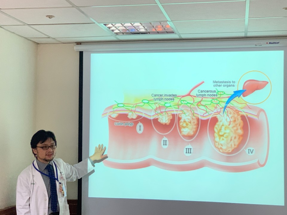 腹痛及解血便莫輕忽~當心是大腸癌前兆!。(特派員林惠貞翻攝)