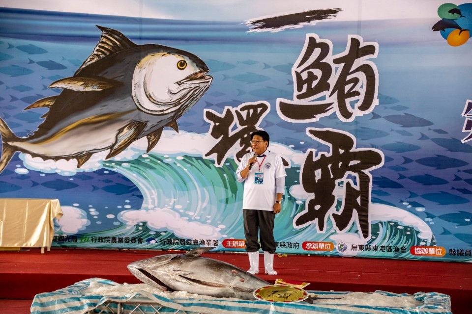 屏東第一鮪拍賣 20日上午在東港漁市場熱鬧展開【圖／蔡宗武拍攝】