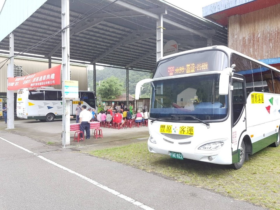 滿足部落需求 266繞公車加開裡冷及哈崙台部落。(記者劉秝娟翻攝)