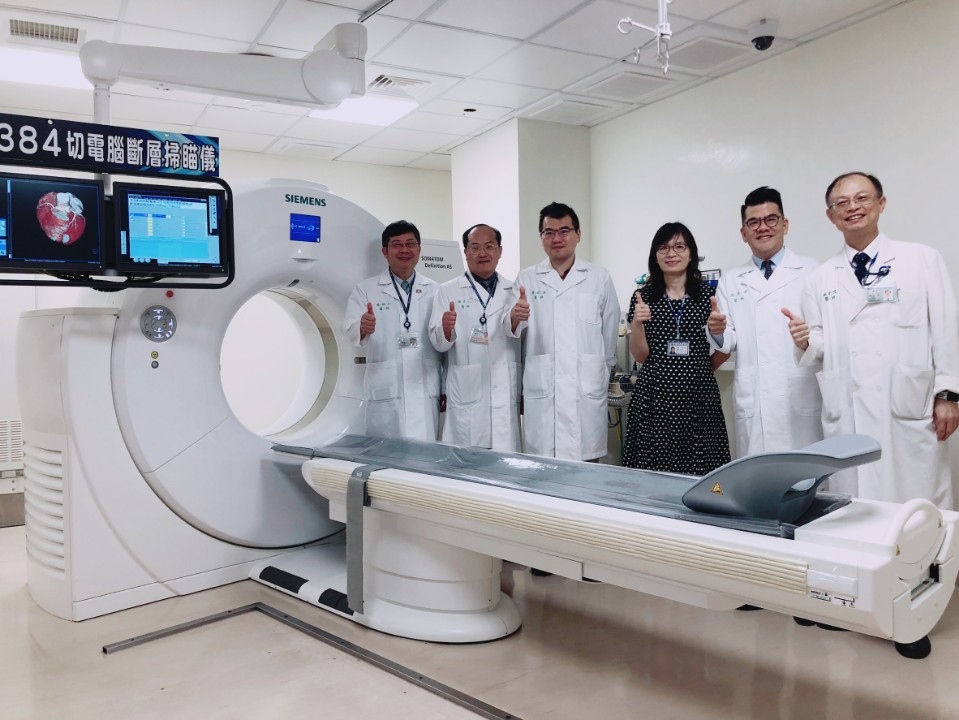 臺大醫院雲林分院 384切電腦斷層掃描儀啟用典禮。(記者張達雄攝影)