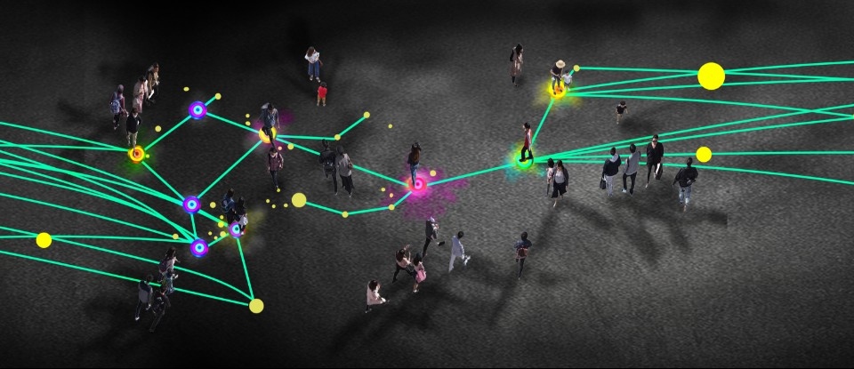 中市府邀企業讚聲2020台灣燈會 科技燈品結合互動裝置展智慧城市。(記者劉明福翻攝)