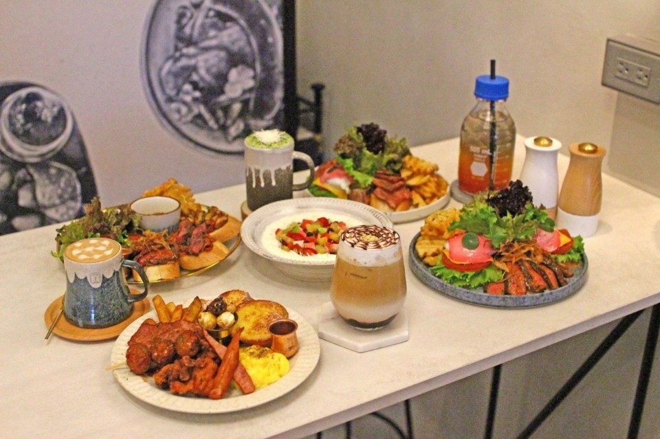 美食與視覺雙重饗宴！「早午餐」成台中特有生活文化。(特派員林惠貞翻攝)