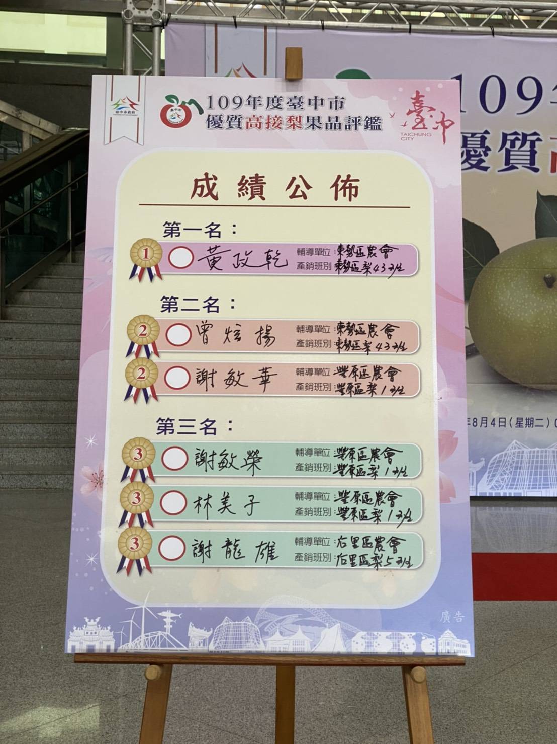 農友黃政乾摘冠。(特派員孫崇文翻攝)