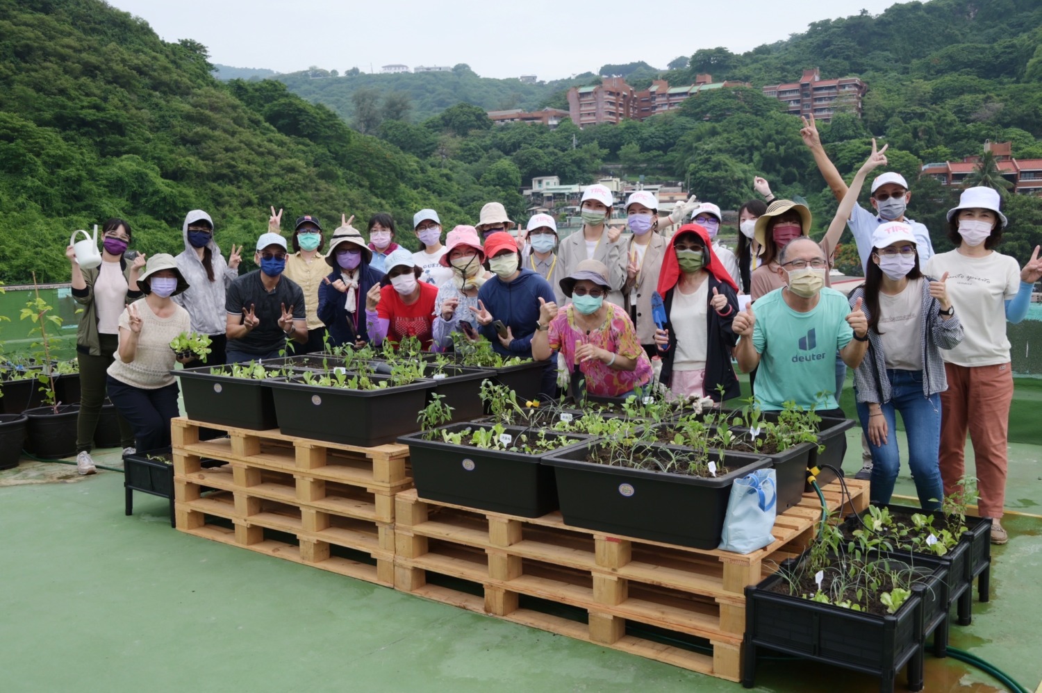 台灣港務公司攜手港埠協會及中山大學打造減碳綠農園