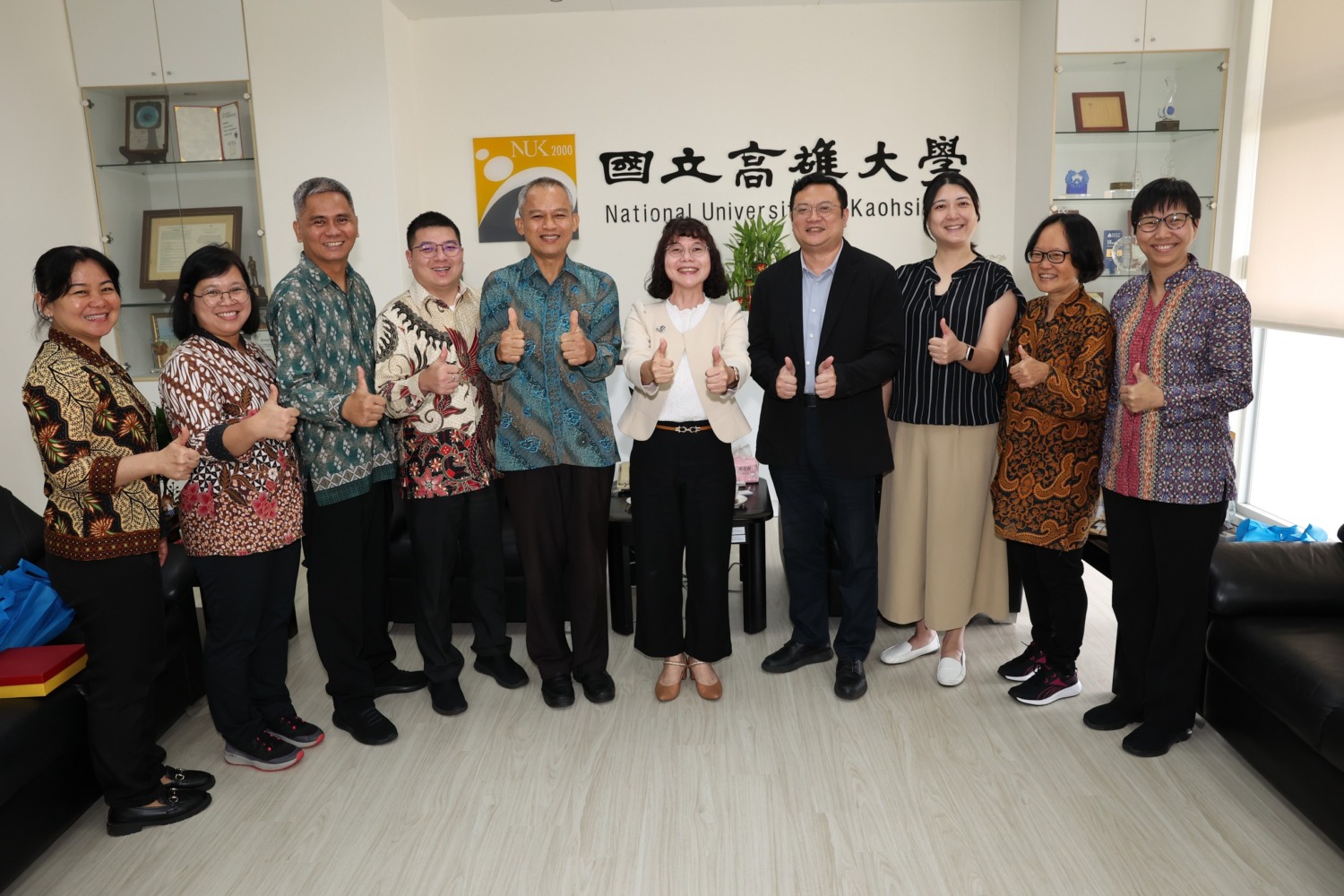 印尼世界大學訪問國立高雄大學 建立國際學術交流與合作