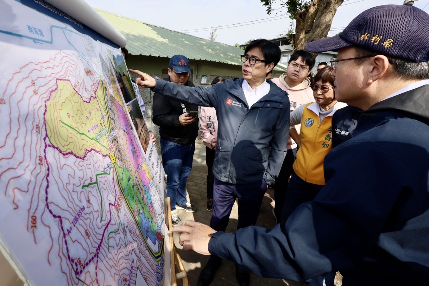 內惟美術館區淹水有對策  高市府重建軍方圍牆