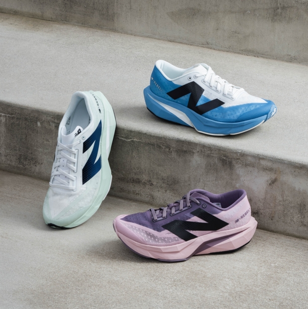 New Balance Rebel v4輕量化設計，彈性又好，而且很好搭衣服。圖/記者葉佳欣拍攝