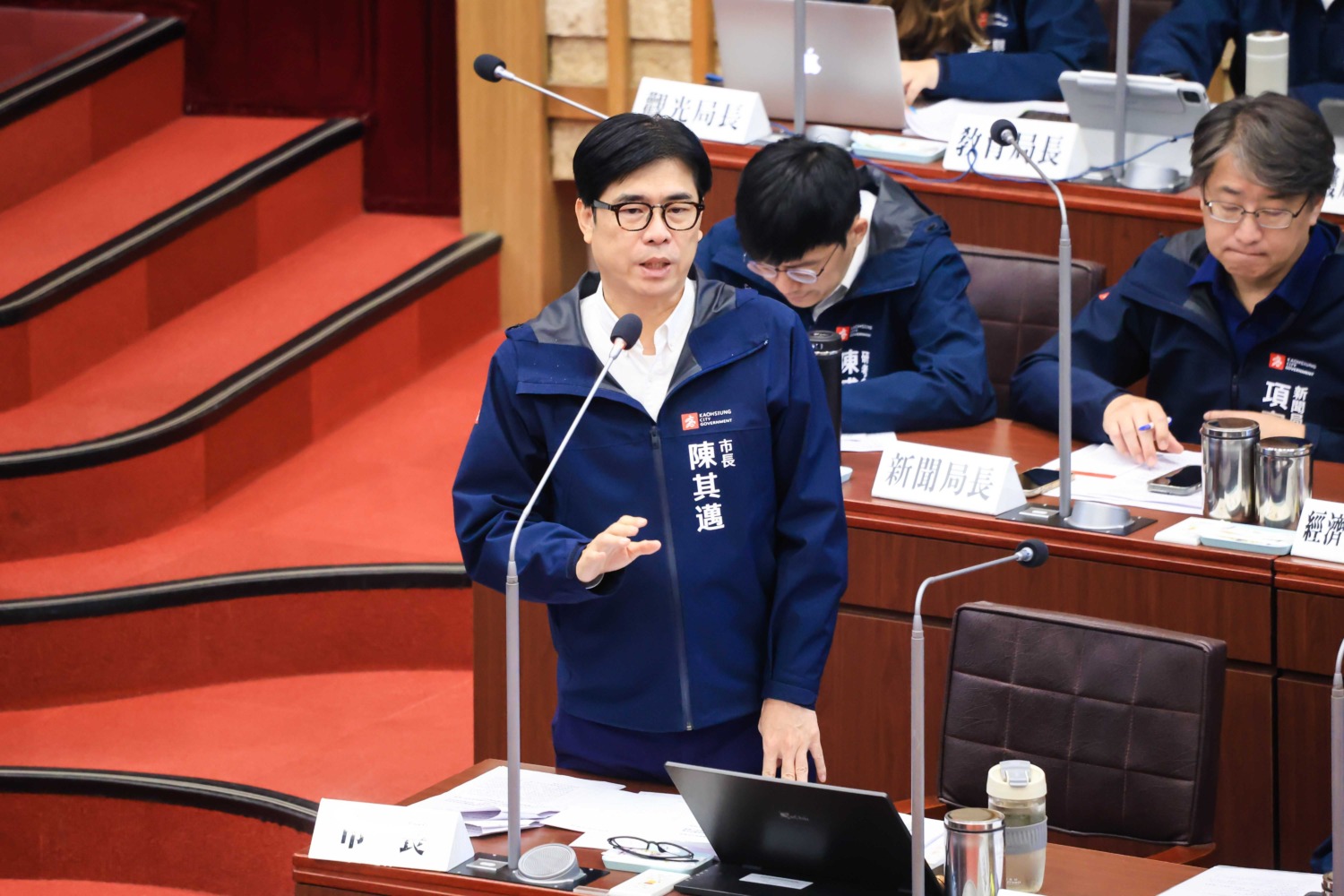 議員關切大林蒲遷村環評  陳其邁：同步推動環評都計變更