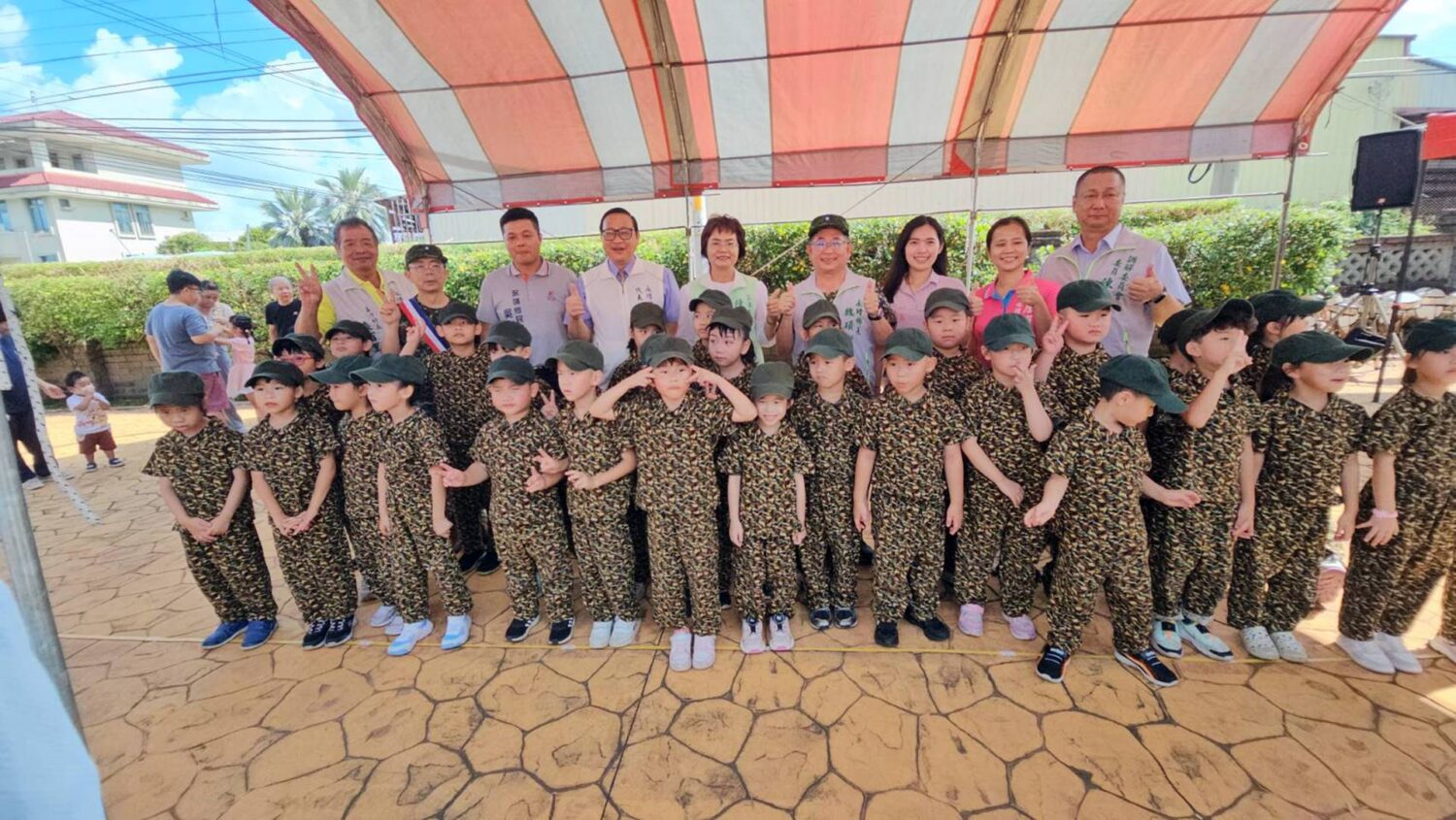 永靖鄉立幼兒園畢典「新兵大挑戰」　親子齊上陣為孩子成長喝采
