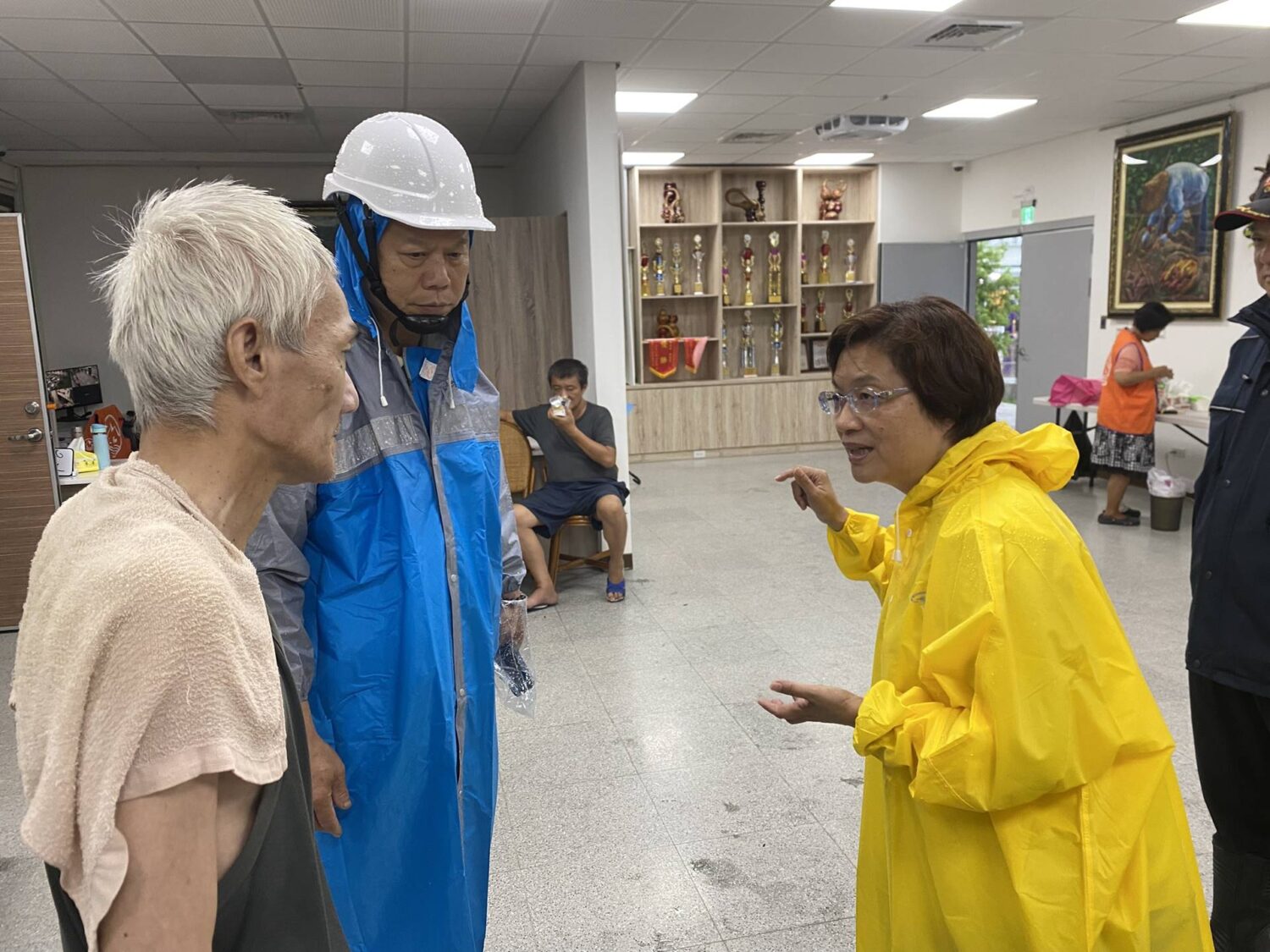 彰化縣長王惠美視察易淹水地區　調派抽水機加速積水消退