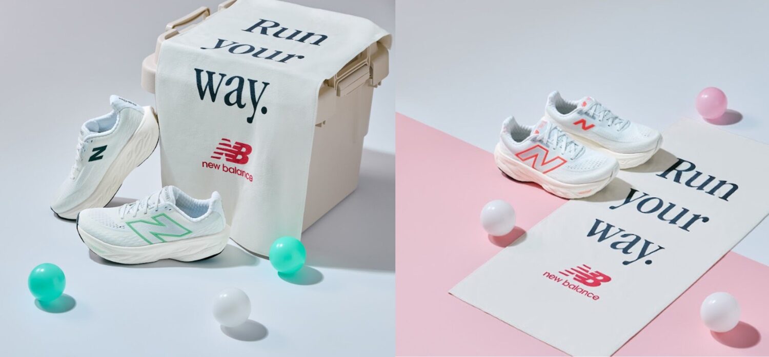 New Balance 1080v14無縫銜接各種生活情境。圖/鄭欣宜拍攝、後製