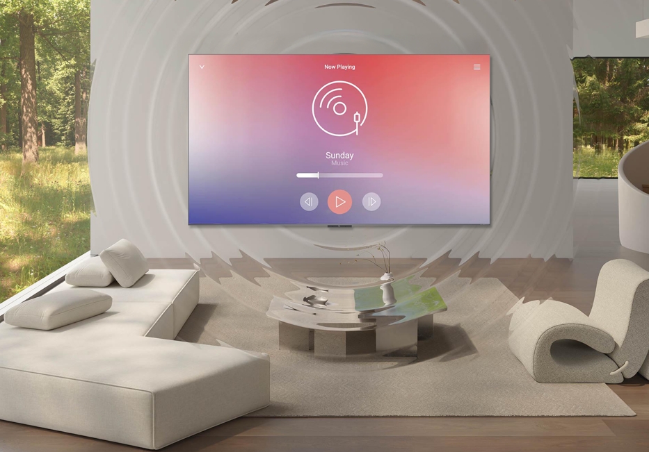 TCL導入Bang & Olufsen專業調音技術,呈現層次豐富、臨場感十足的劇院級音效體驗。圖/TCL提供