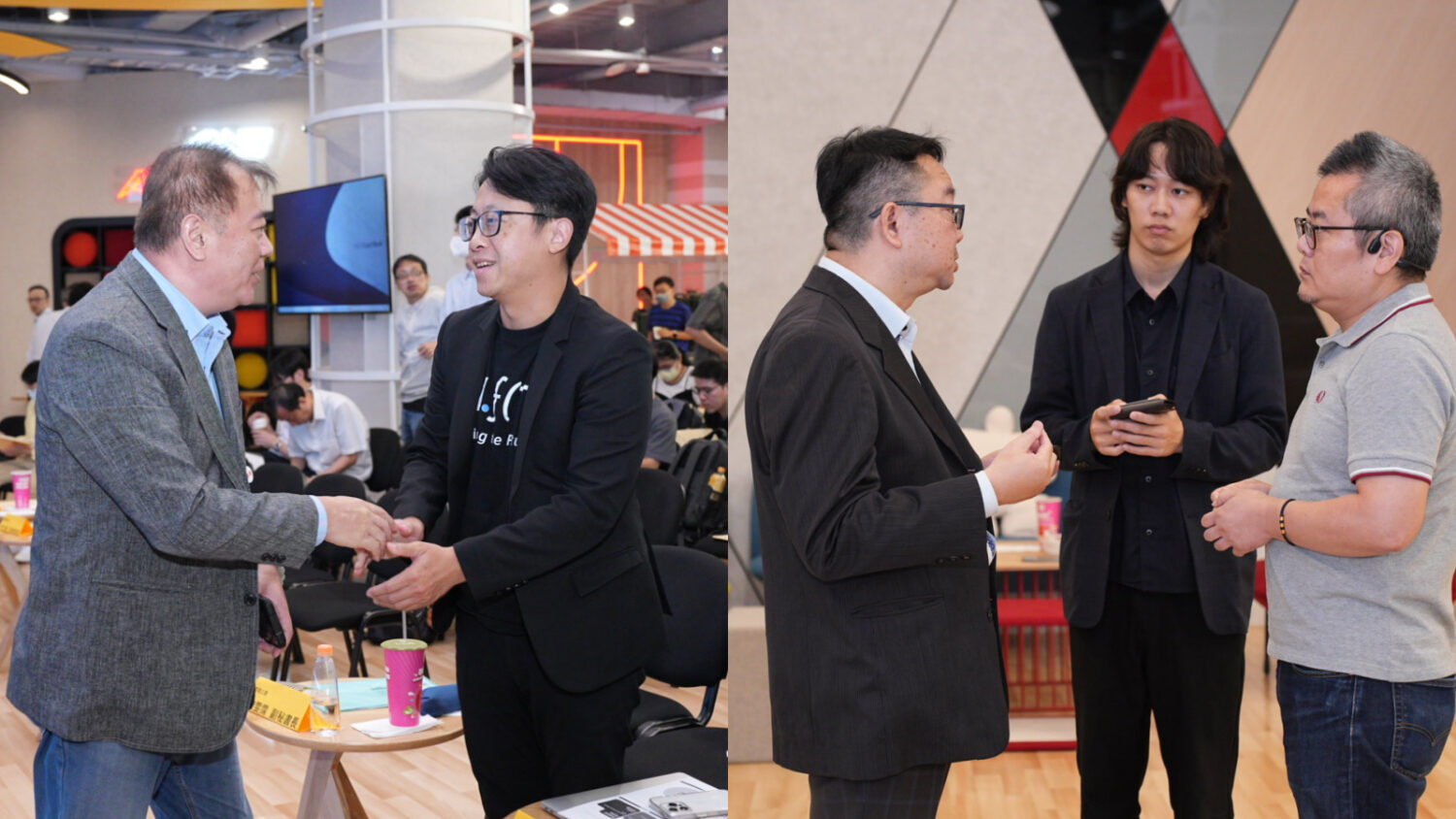 參加者針對關鍵要點進行交流，許多參加者都很期待下次的課程。圖/精誠資訊提供