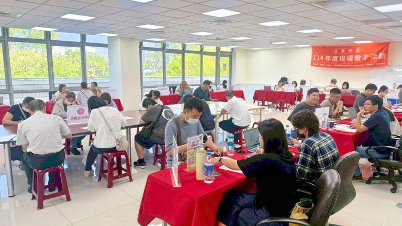 年末轉職潮　桃竹苗分署12月推出7場大型現場徵才提供8375職缺