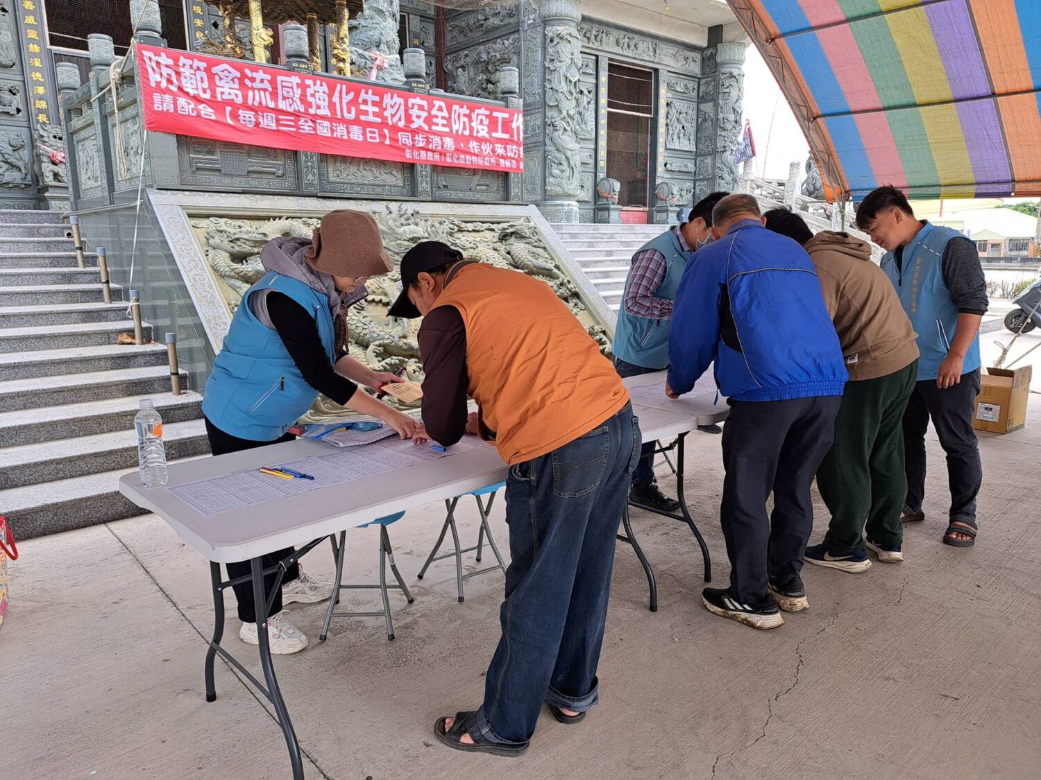 彰縣強化冬季禽流感防範措施 　加強養禽場生物安全防疫及消毒工作
