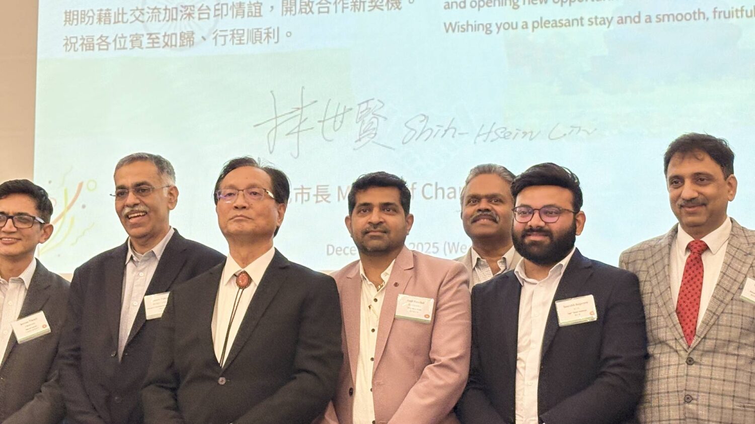 林世賢帶領彰化隊啟動台印兆元商機 打造國家級戰略平台