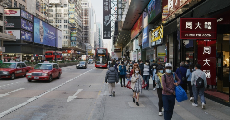 旺角以多條各有特色的主題商店街聞名。圖/123RF圖庫