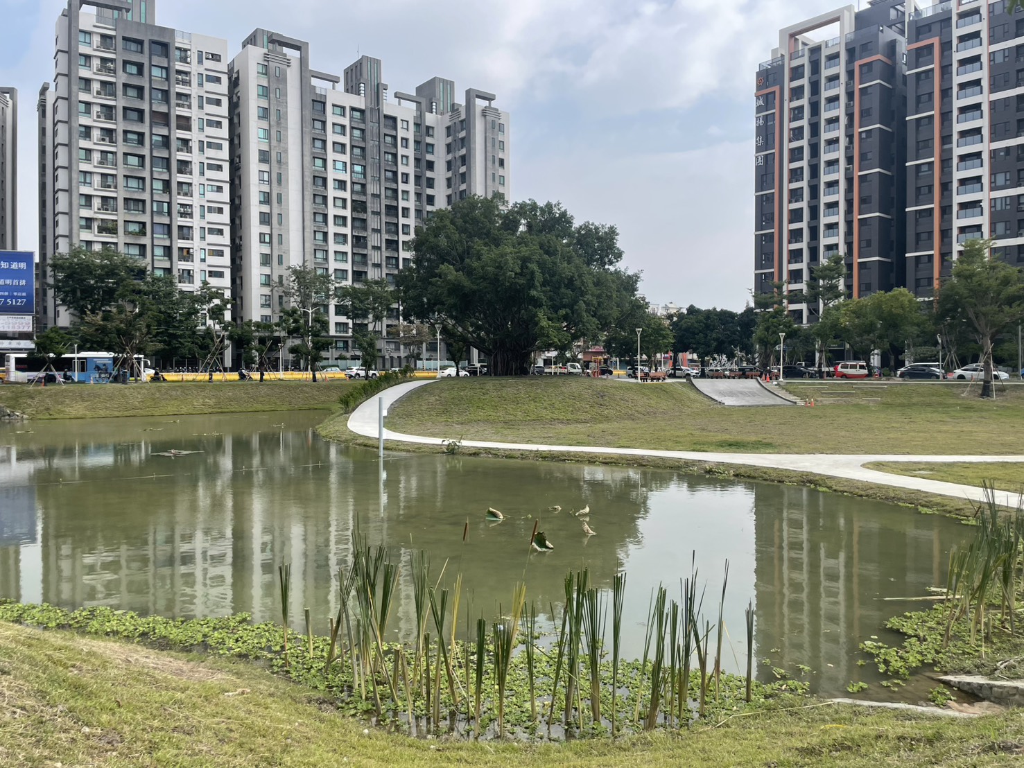 三民區正義公園華麗轉身為都市多功能滯洪公園