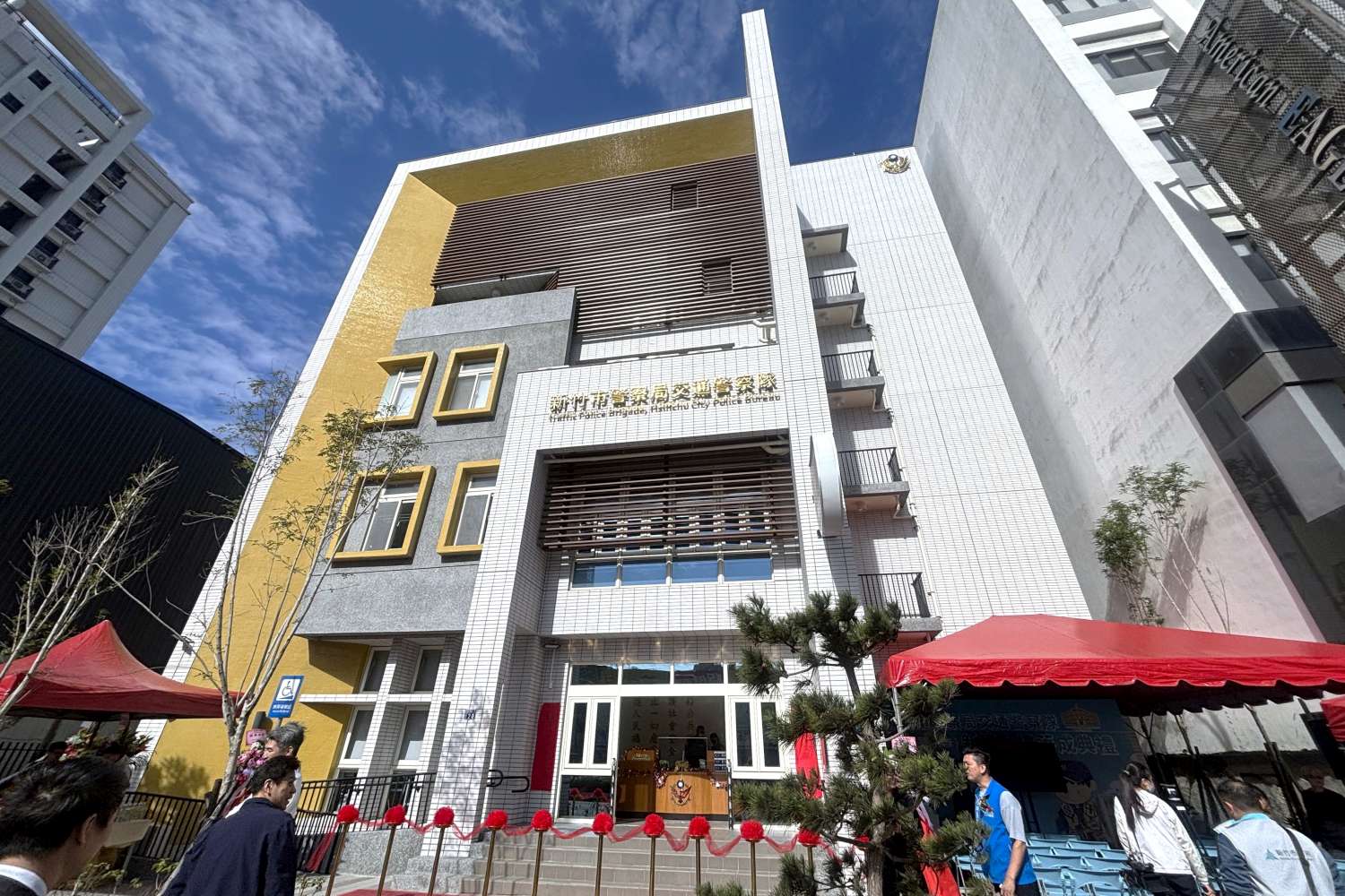 竹市推動交通安全重要里程碑 竹市警交通隊新建辦公廳舍落成