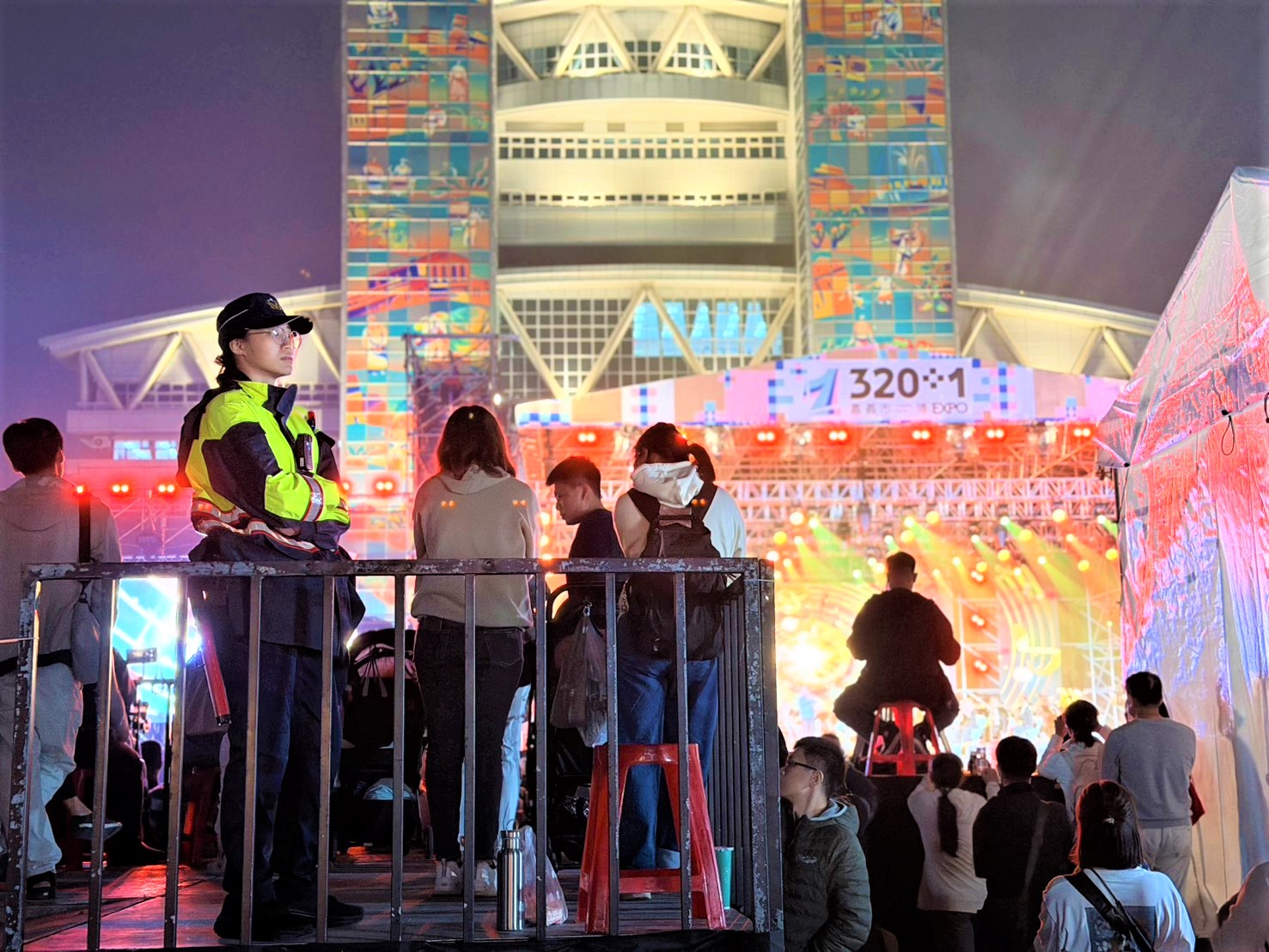 打造安心跨年夜 嘉市警全力守護2026跨年晚會
