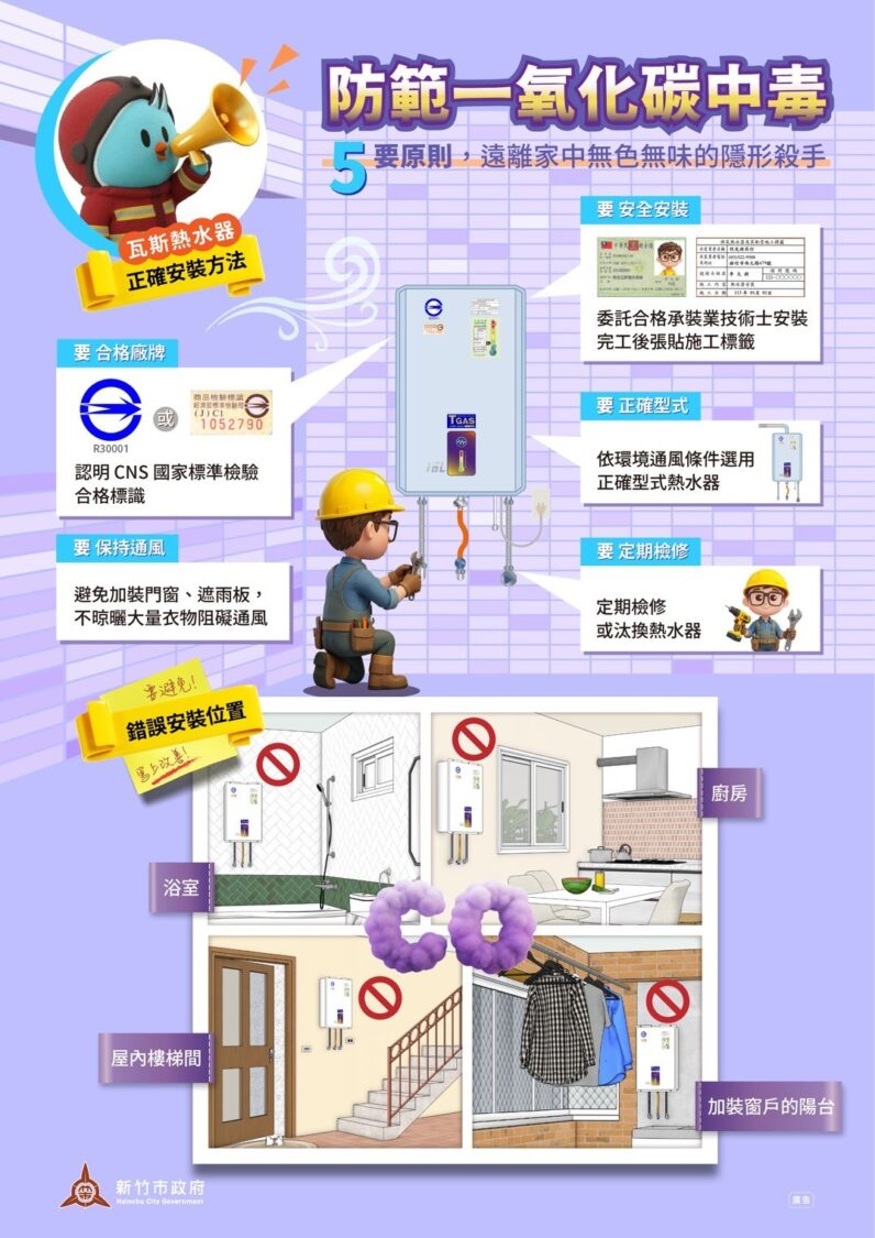 守護市民安度寒冬 竹市府啟動跨局處低溫應變措施因應低溫來襲