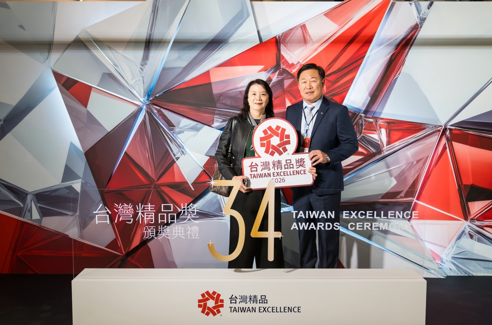 安固麗榮獲「2026台灣精品獎」,這項國家級的榮譽肯定安固麗在技術研發與創新的豐碩成果。圖/安固麗科技門窗提供