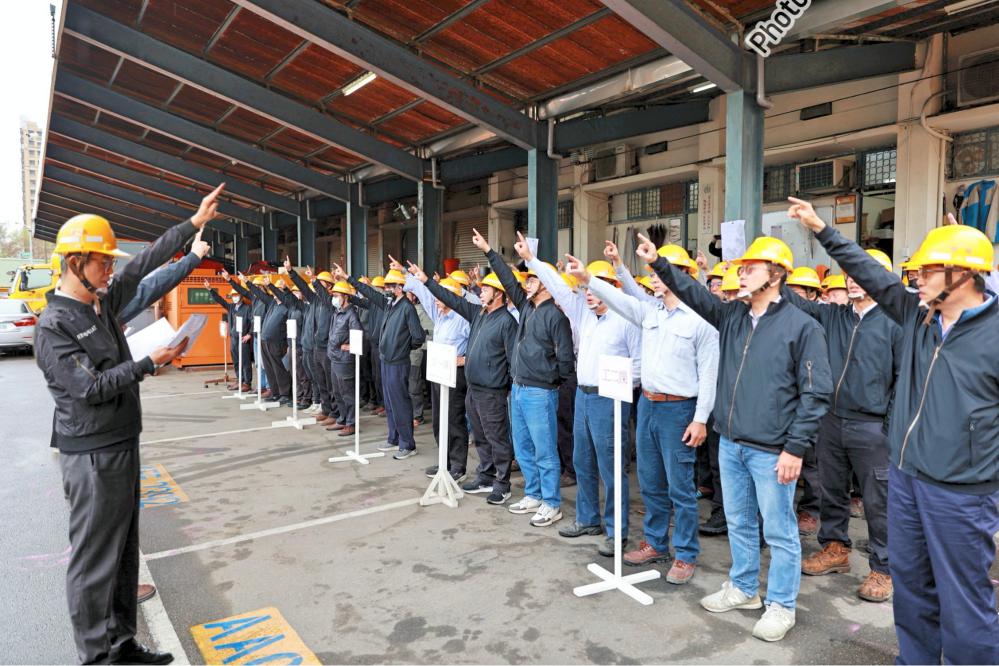 台電新竹處線路工作重點維護誓師大會　宣告全面啟動年度穩定供電行動