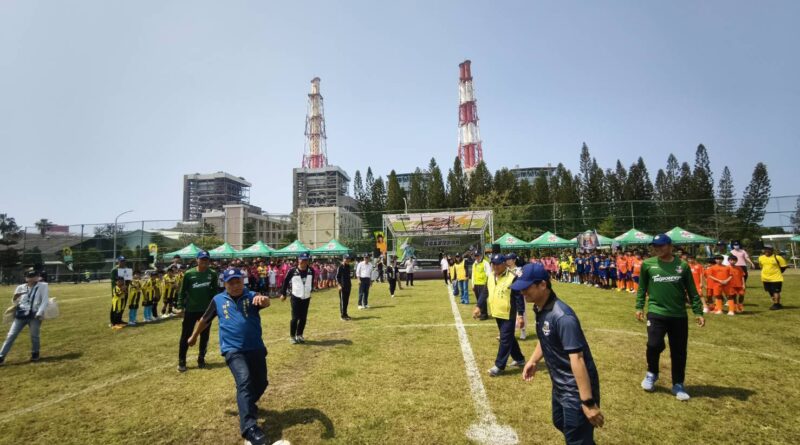 第八屆「台電盃」足球賽熱血開踢！興達電廠海神球場見證小將揮灑汗水