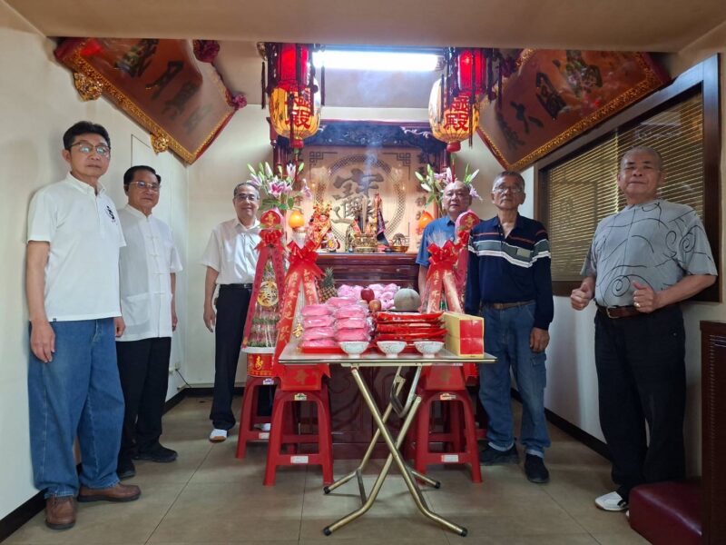 圖文：詹德成董事長帶領北原礦業公司員工恭祝北極玄天上帝聖誕千秋盛大舉辦祈福祝壽聖典 傳承信仰凝聚地方情誼。