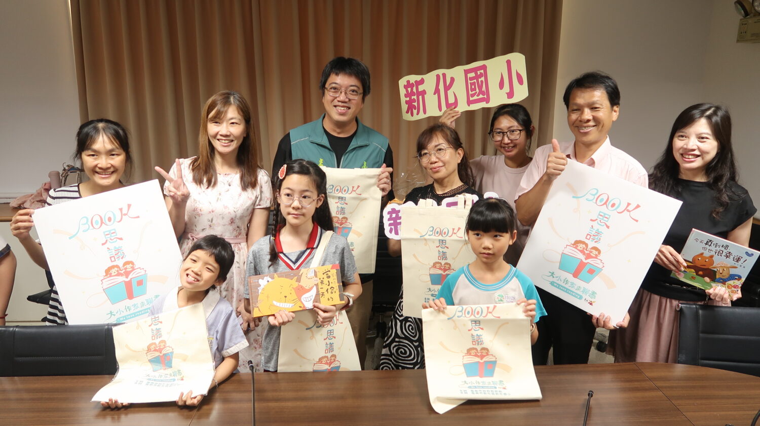 臺南教育局推大小作家聊書 培養孩子理解與表達力