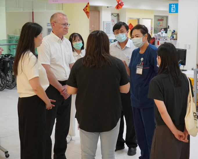 攜手國際　打造Living Hospital新願景